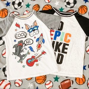 LAST CHANCE 🌸 3 for $12! 2 toddler boy tees